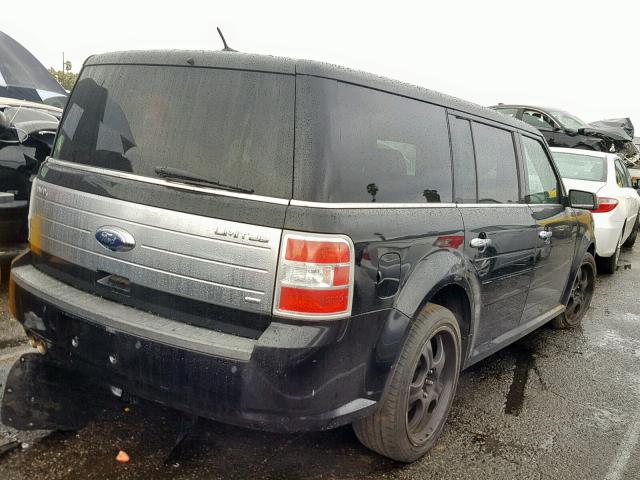 2FMHK6DCXABD01133 - 2010 FORD FLEX LIMIT BLACK photo 4