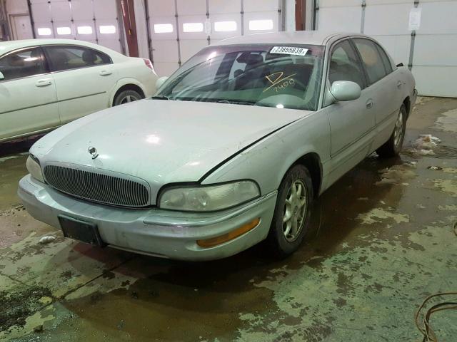 1G4CW54KX14127400 - 2001 BUICK PARK AVENU SILVER photo 2