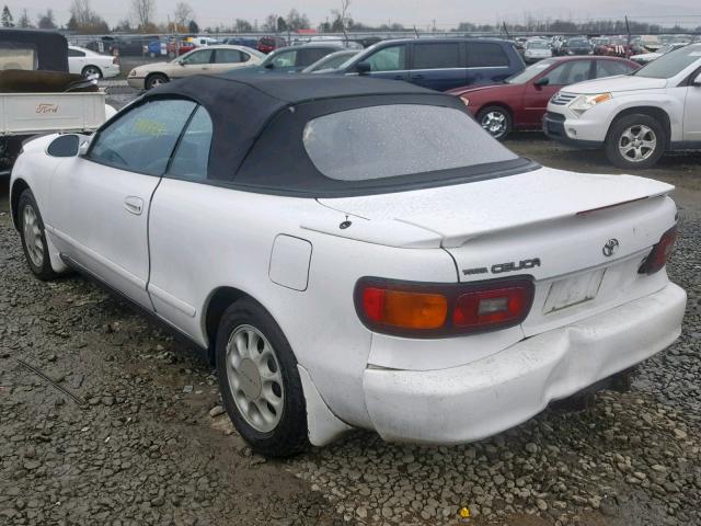 JT5ST87K0N0111673 - 1992 TOYOTA CELICA GT WHITE photo 3