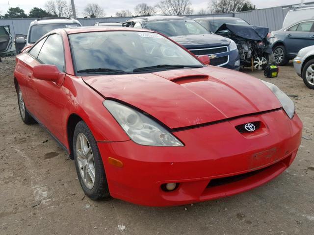 JTDDR32T2Y0007432 - 2000 TOYOTA CELICA GT RED photo 1