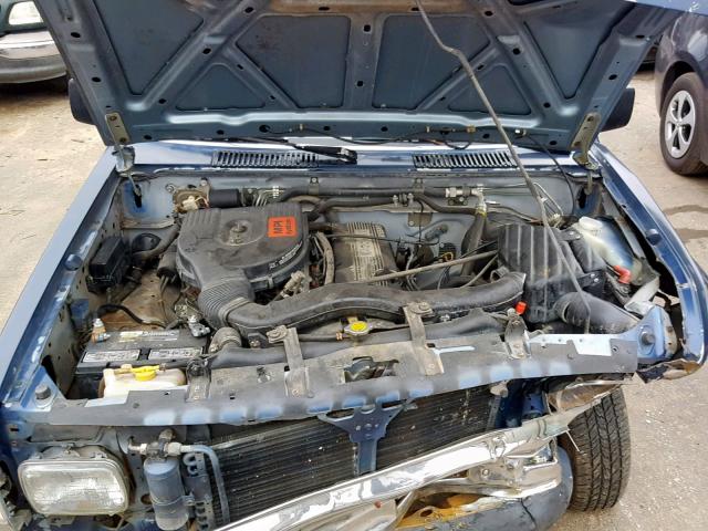 1N6SD11S3LC334221 - 1990 NISSAN D21 SHORT BLUE photo 7