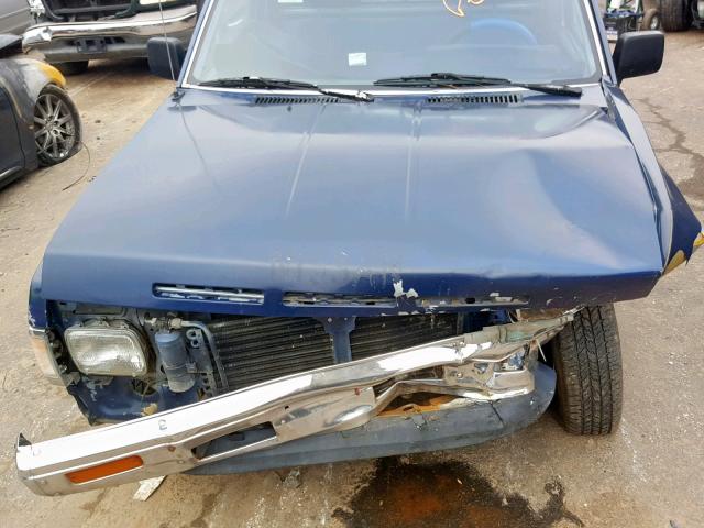 1N6SD11S3LC334221 - 1990 NISSAN D21 SHORT BLUE photo 9