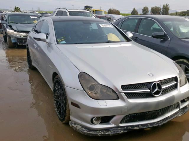 WDDDJ76X56A042152 - 2006 MERCEDES-BENZ CLS 55 AMG SILVER photo 1