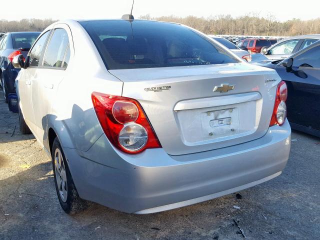 1G1JA5SH1G4150339 - 2016 CHEVROLET SONIC LS 银色 照片 3