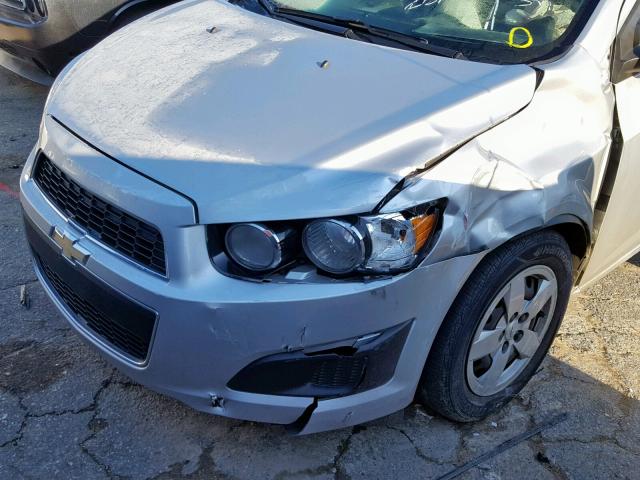 1G1JA5SH1G4150339 - 2016 CHEVROLET SONIC LS 银色 照片 9