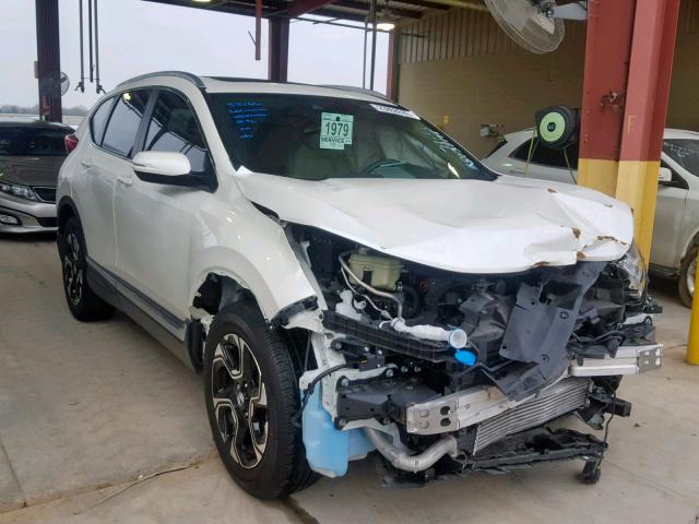 2HKRW1H96HH518868 - 2017 HONDA CR-V TOURI WHITE photo 1