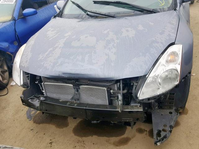 1N4CL2APXAC127212 - 2010 NISSAN ALTIMA HYB BLUE photo 9