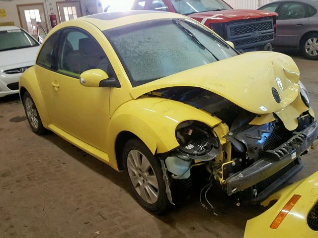 3VWRW3AG9AM022870 - 2010 VOLKSWAGEN NEW BEETLE Gelb Foto 1