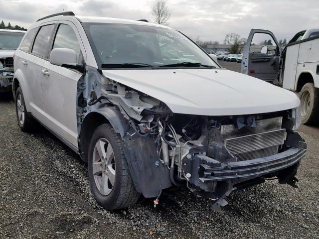 3D4PH1FGXBT502203 - 2011 DODGE JOURNEY MA WHITE photo 1