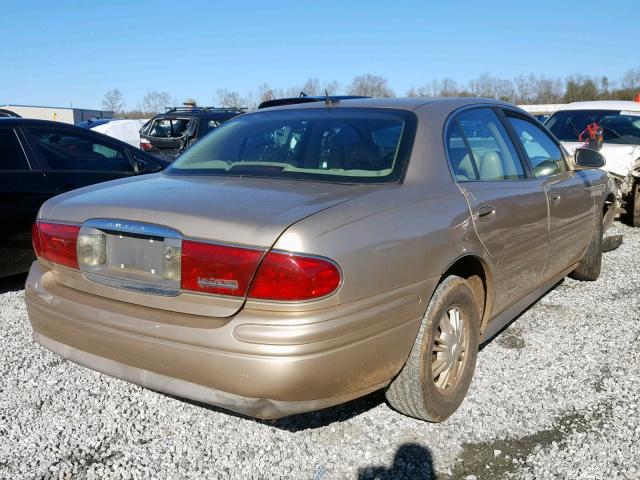 1G4HR54K55U245020 - 2005 BUICK LESABRE LI GOLD photo 4