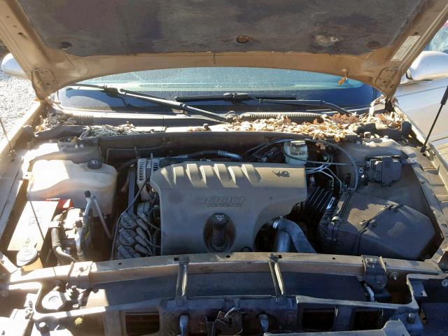 1G4HR54K55U245020 - 2005 BUICK LESABRE LI GOLD photo 7