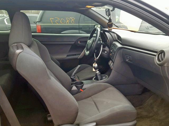 JTKJF5C7XC3042471 - 2012 TOYOTA SCION TC შავი ფოტო 5