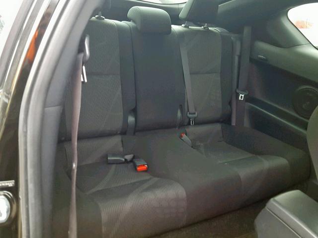 JTKJF5C7XC3042471 - 2012 TOYOTA SCION TC შავი ფოტო 6