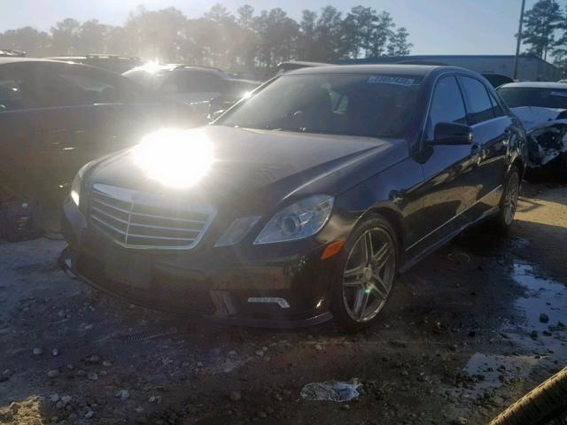 WDDHF8HB3BA354426 - 2011 MERCEDES-BENZ E 350 4MAT BLACK photo 2