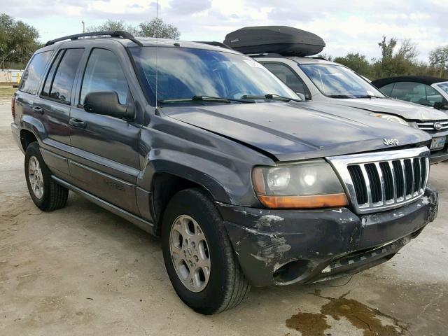 1J4GX48S84C335870 - 2004 JEEP GRAND CHER GRAY photo 1
