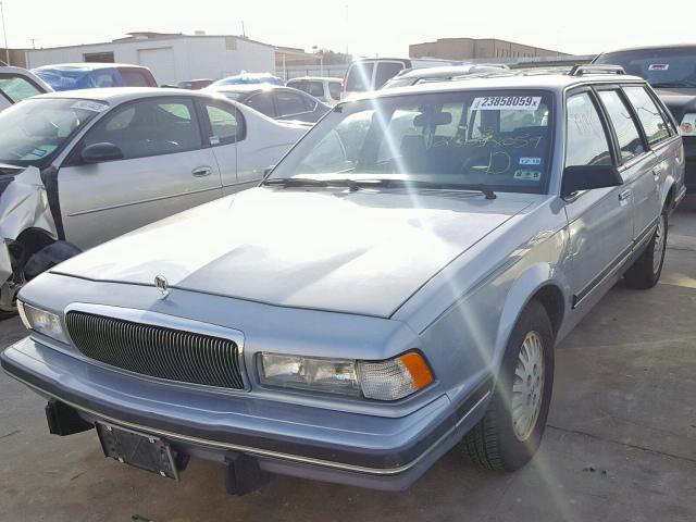 1G4AG85M4T6464173 - 1996 BUICK CENTURY SP BLUE photo 2