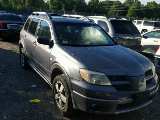 JA4LX41F25U029464 - 2005 MITSUBISHI OUTLANDER GRAY photo 1