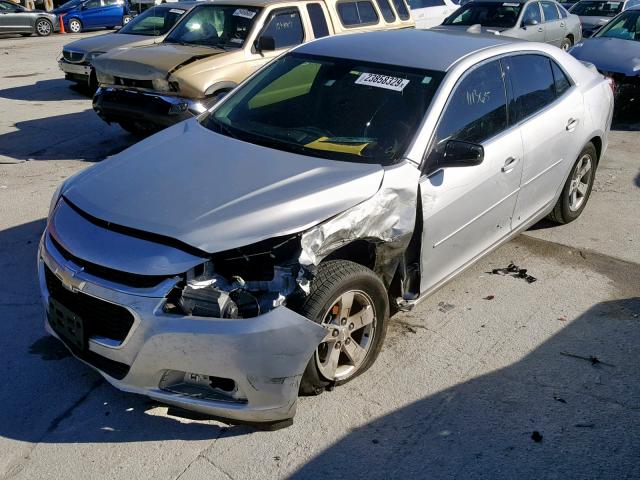 1G11B5SL1FF351842 - 2015 CHEVROLET MALIBU LS SILVER photo 2