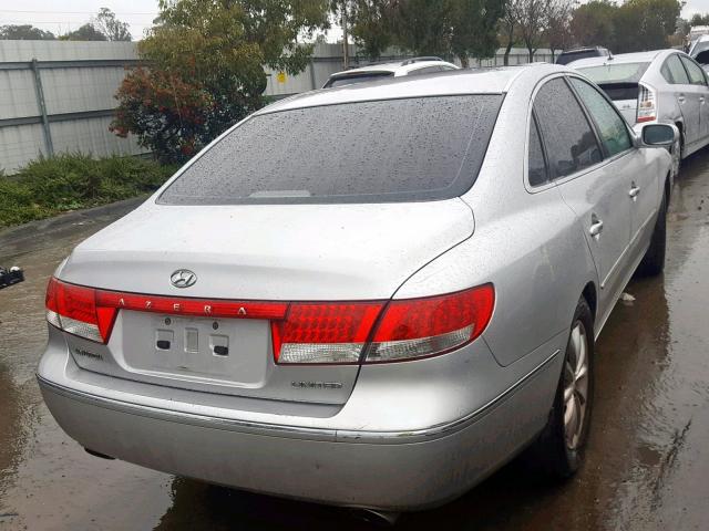 KMHFC46F26A094742 - 2006 HYUNDAI AZERA SE TAN photo 4