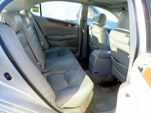 JTHBA30G855107360 - 2005 LEXUS ES 330 SILVER photo 6