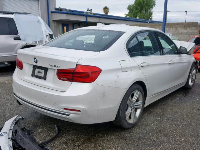 WBA8B9G50HNU49810 - 2017 BMW 330 I WHITE photo 4