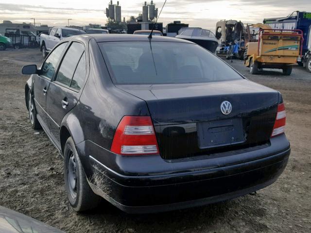 3VWRK69M43M038792 - 2003 VOLKSWAGEN JETTA GL BLACK photo 3