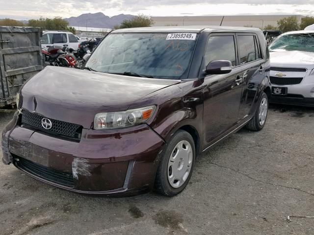 JTLKE50E581004252 - 2008 TOYOTA SCION XB Күлгін фото 2