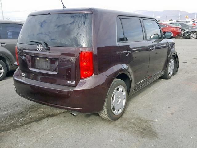 JTLKE50E581004252 - 2008 TOYOTA SCION XB Күлгін фото 4
