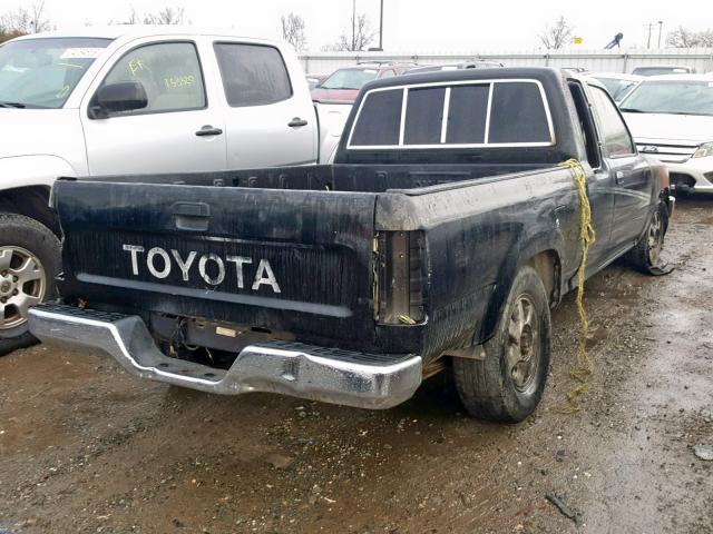 JT4RN93P7N5050331 - 1992 TOYOTA PICKUP 1/2 BLACK photo 4