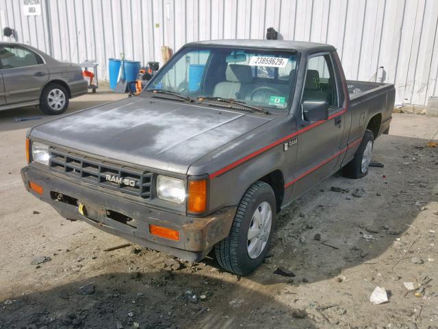 JB7FL24D3JP030287 - 1988 DODGE RAM 50 GRAY photo 2