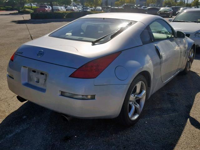 JN1BZ34D28M706830 - 2008 NISSAN 350Z COUPE GRAY photo 4