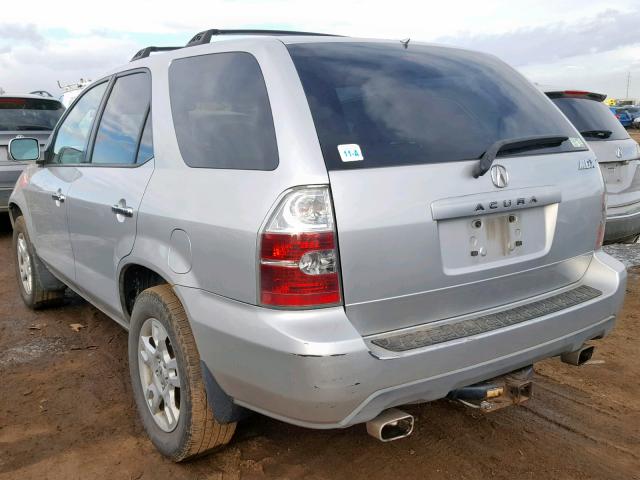 2HNYD18686H533458 - 2006 ACURA MDX TOURIN SILVER photo 3