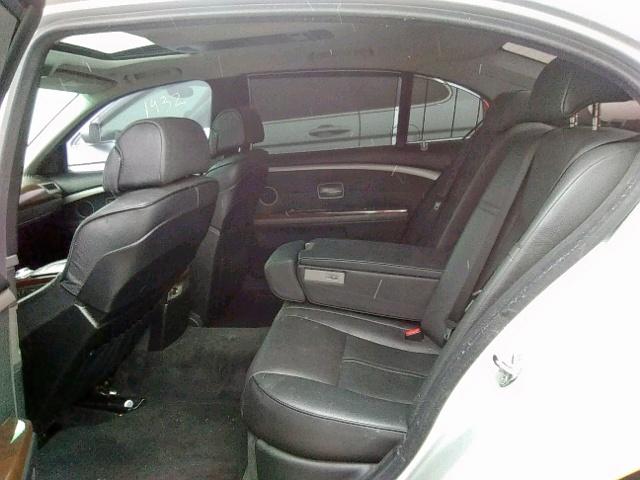 WBAGN63544DS54283 - 2004 BMW 745 LI SILVER photo 6