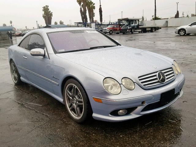 WDBPJ79J25A046039 - 2005 MERCEDES-BENZ CL 65 AMG BLUE photo 1