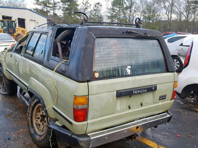 JT4RN62S1H0171099 - 1987 TOYOTA 4RUNNER RN GREEN photo 10