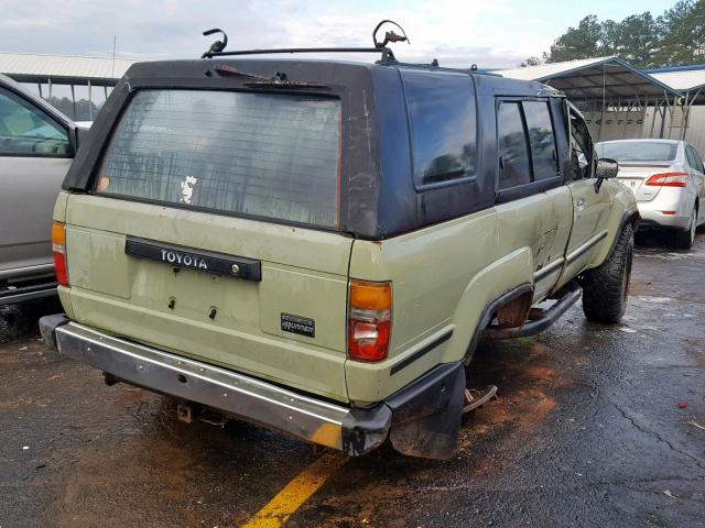 JT4RN62S1H0171099 - 1987 TOYOTA 4RUNNER RN GREEN photo 4