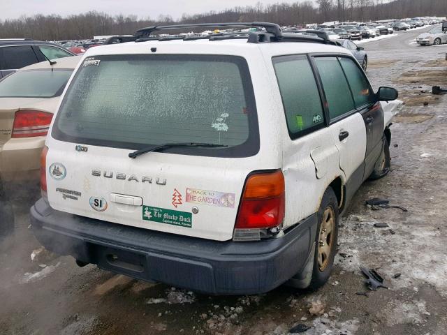 JF1SF6352XH726655 - 1999 SUBARU FORESTER L WHITE photo 4