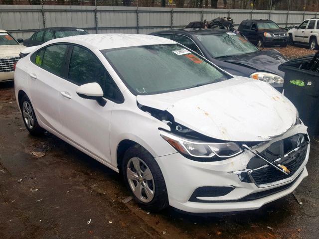 1G1BC5SM9J7231252 - 2018 CHEVROLET CRUZE LS WHITE photo 1