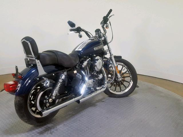 1HD1CX31X9K424097 - 2009 HARLEY-DAVIDSON XL1200 L BLUE photo 8