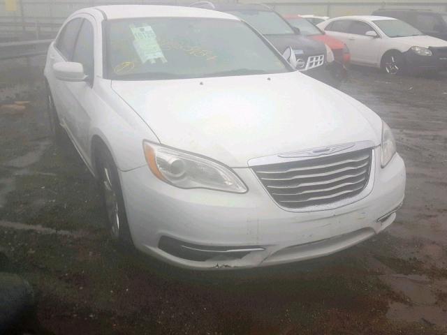 1C3CCBBG0DN703315 - 2013 CHRYSLER 200 TOURIN WHITE photo 1