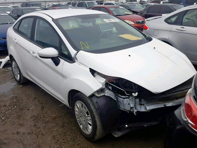 3FADP4AJ6GM108244 - 2016 FORD FIESTA S WHITE photo 1