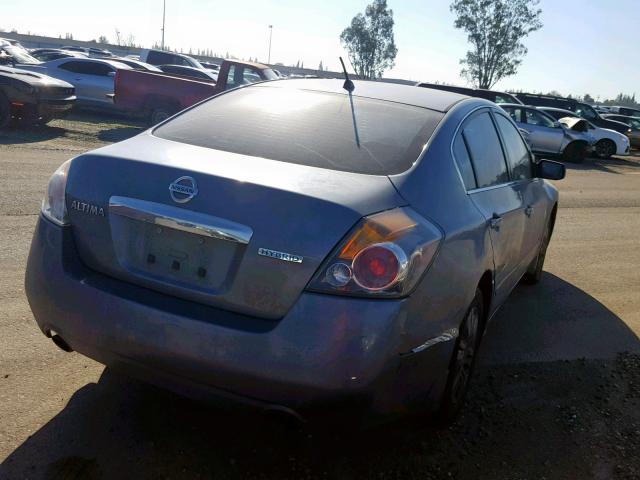 1N4CL2AP1AC137515 - 2010 NISSAN ALTIMA HYB GRAY photo 4