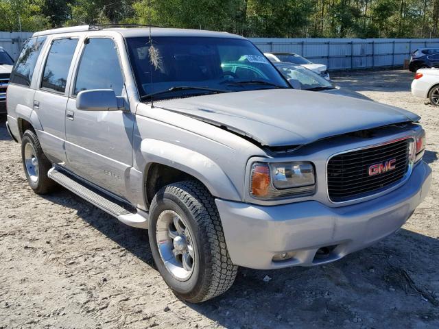 1GKEK13R1YR151019 - 2000 GMC YUKON DENA SILVER photo 1