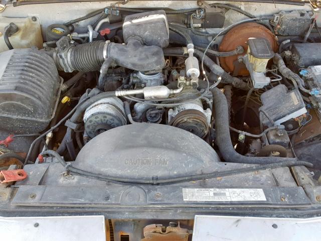 1GKEK13R1YR151019 - 2000 GMC YUKON DENA SILVER photo 7