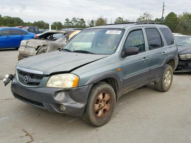 4F2CZ06123KM24081 - 2003 MAZDA TRIBUTE ES 绿色 照片 2