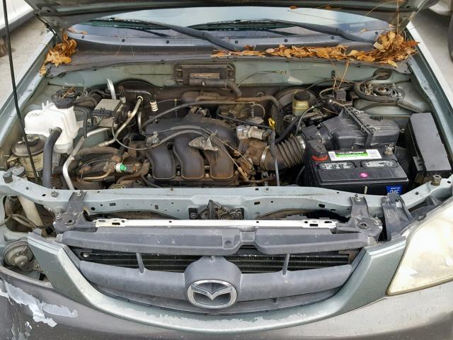 4F2CZ06123KM24081 - 2003 MAZDA TRIBUTE ES 绿色 照片 7