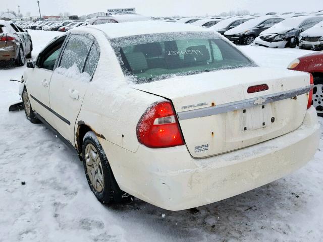 1G1ZS52F84F216481 - 2004 CHEVROLET MALIBU WHITE photo 3