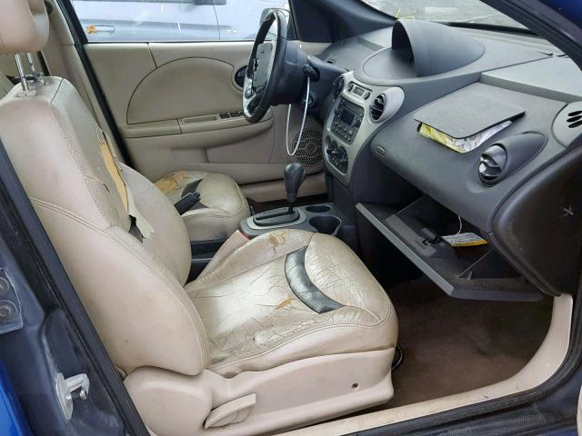 1G8AL52F34Z165398 - 2004 SATURN ION LEVEL BLUE photo 5