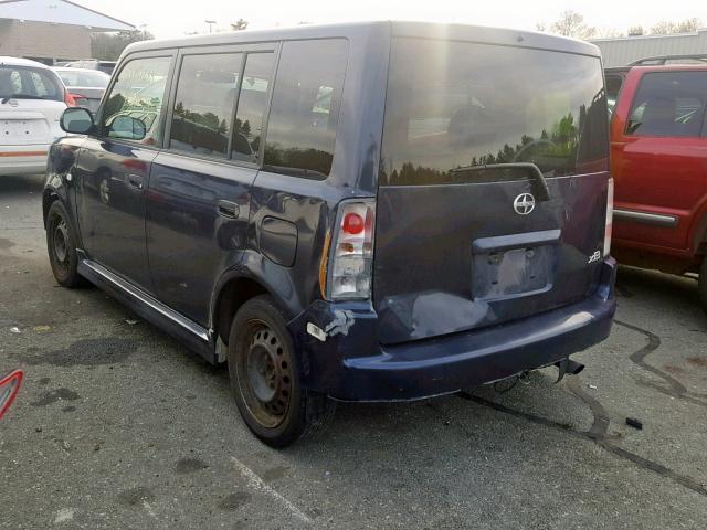 JTLKT324454024677 - 2005 TOYOTA SCION XB Көк фото 3