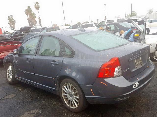 YV1MS382X92457624 - 2009 VOLVO S40 2.4I GRAY photo 3